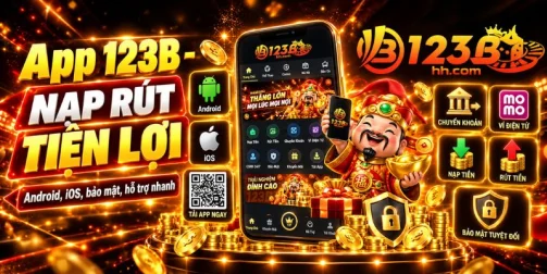 App 123B nạp trút tiện lợi
