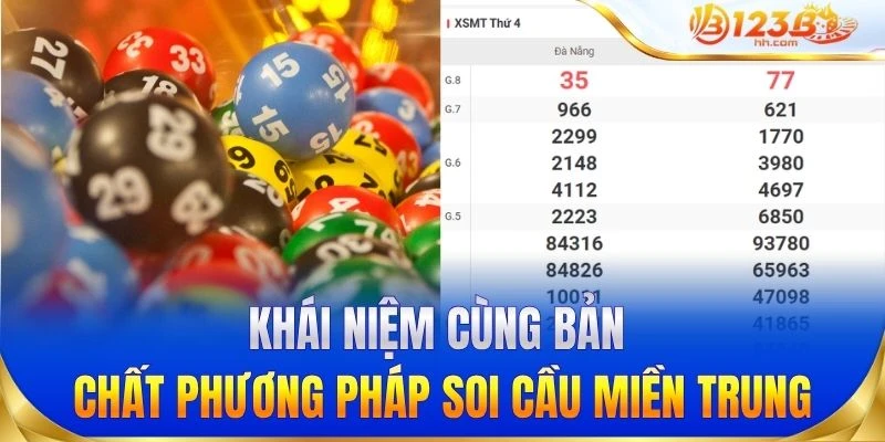 Khái niệm cùng bản chất phương pháp soi cầu miền Trung